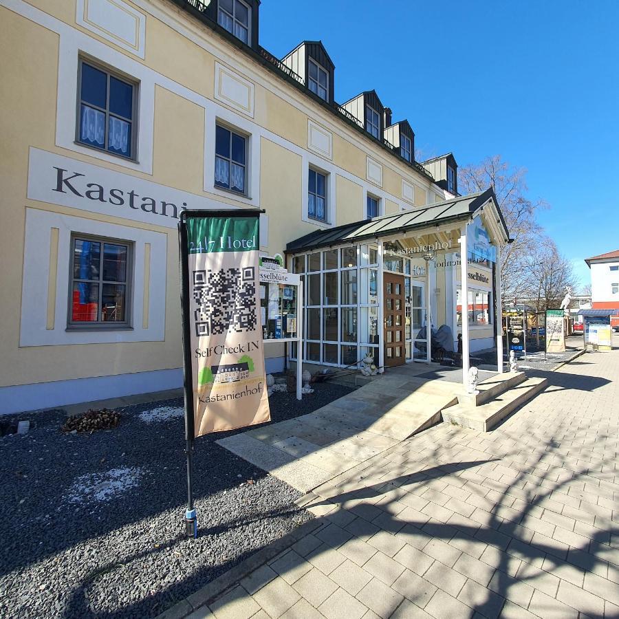 Hotel - Restaurant Kastanienhof Lauingen Esterno foto