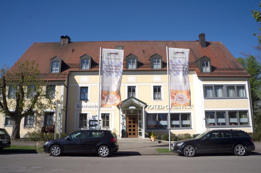 Hotel - Restaurant Kastanienhof Lauingen Esterno foto